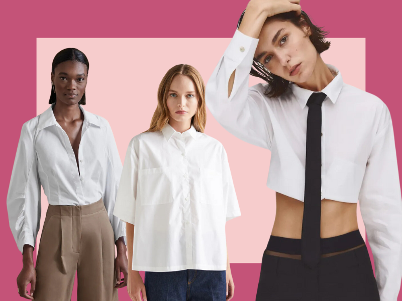 4 Types Of White Shirts Women Should Have In Their