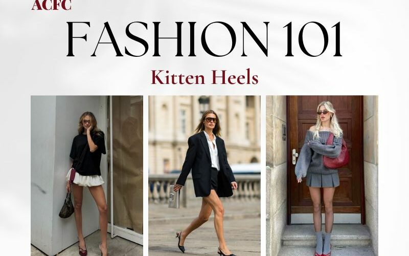 Fashion 101 Kitten Heels